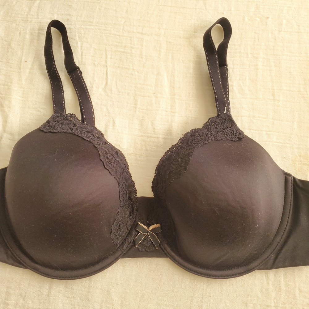 Maidenform Black Lace Accent Bra 36C